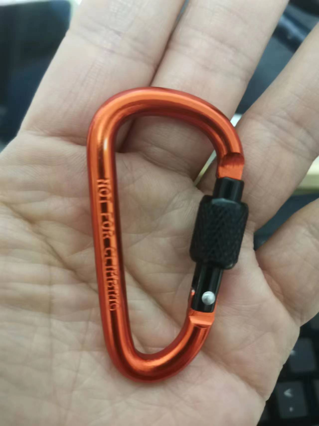 OCB SummitClip - Aluminum Locking Carabiner  Backpack Clip