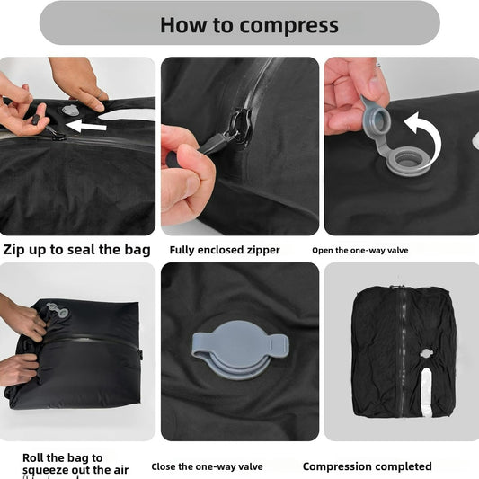 OCB PackDry - Vacuum Compression Travel Storage Bag