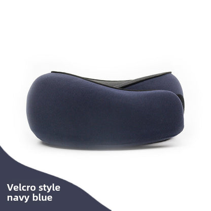 OCB DreamRest - Memory Foam Travel Neck Pillow with Hook-and-Loop