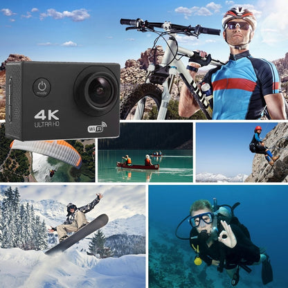 OCB ActionCam - 4K Waterproof WiFi Sports Camera