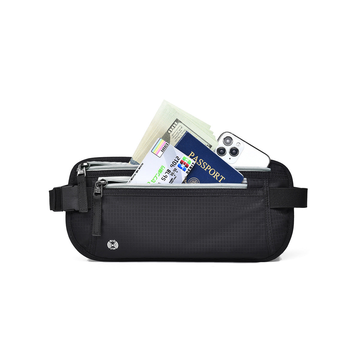 OCB StealthBelt - Anti-Theft Travel Waist Bag