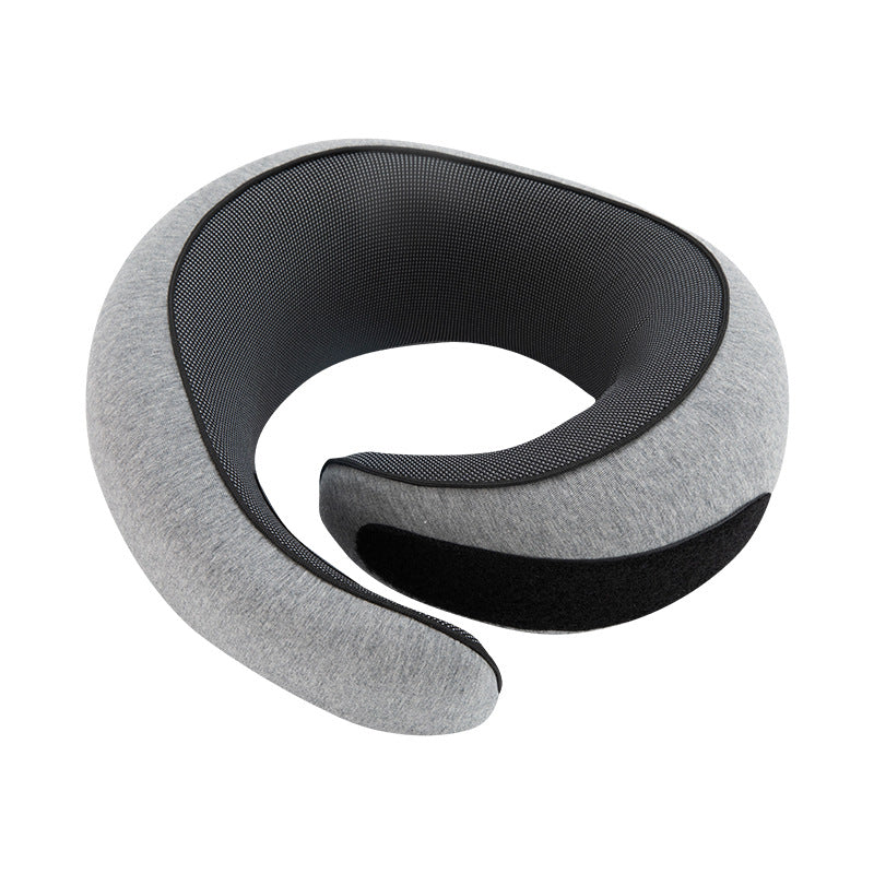 OCB DreamRest - Memory Foam Travel Neck Pillow with Hook-and-Loop
