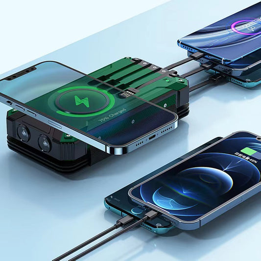 OCB SolarPower - 20000mAh Solar Wireless Power Bank