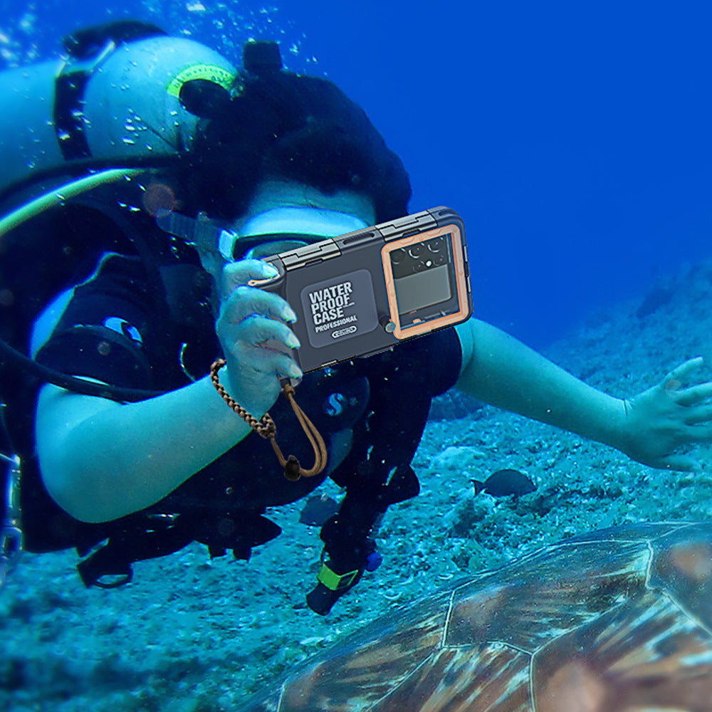 OCB DiveShot - Universal Waterproof Phone Case for Underwater Photography