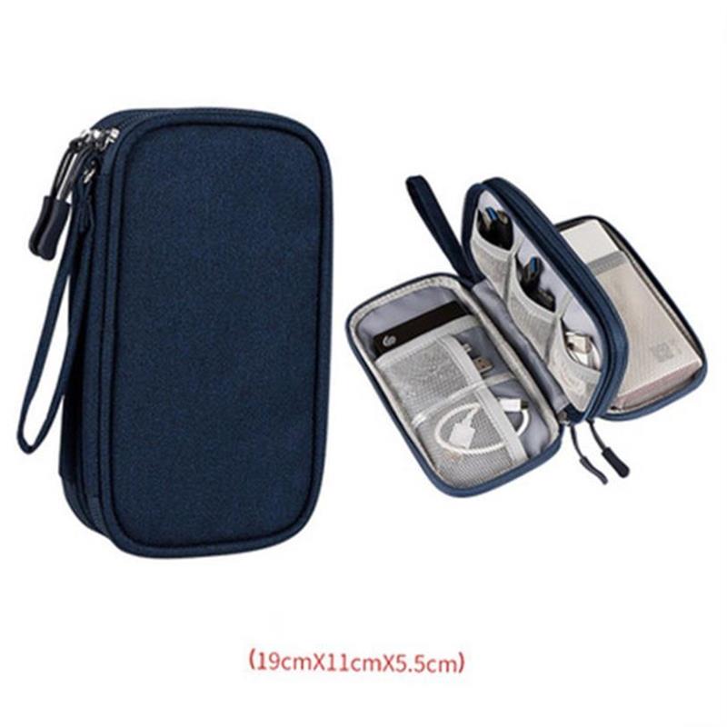 OCB TechNest - Dual-Layer Travel Cable Organizer Bag